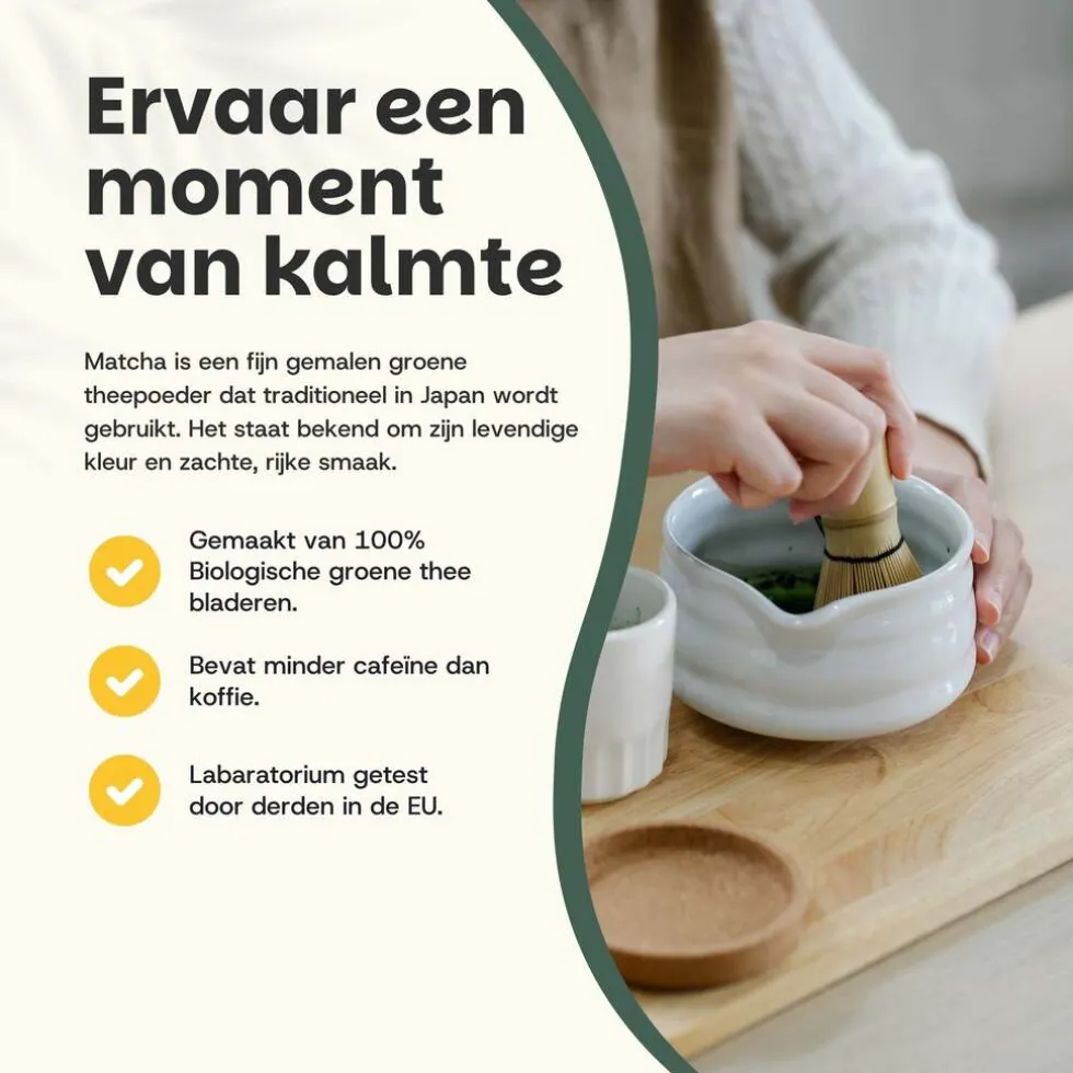 30% korting | Cupplement Multipack Matcha Poeder Ceremonial Grade