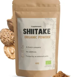 20% korting | Cupplement Shiitake Poeder Biologisch