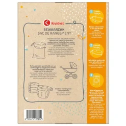 Kruidvat Bewaarzak voor Wasbare luiers met Plantenprint