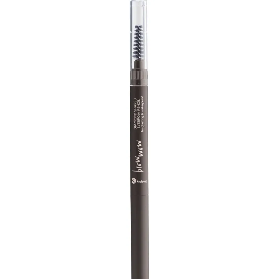 Kruidvat Brow Wow 025 Espresso Beans Diamond Shaped Eyebrow Pencil