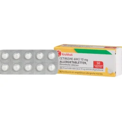 Kruidvat Cetirizine 10mg Allergietabletten
