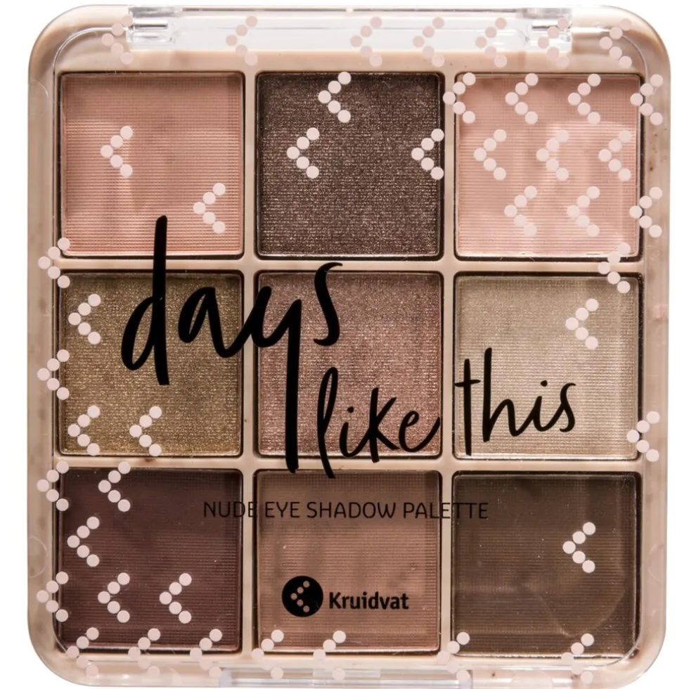 Kruidvat Days Like This Nude Eye Shadow Palette