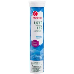 Kruidvat IJzer + Vitamine C Bruistabletten