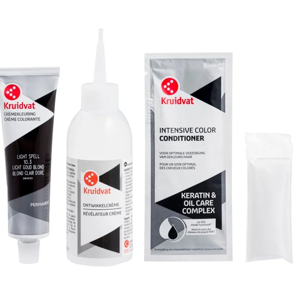 Kruidvat 10.3 Licht Goud Blond Crème Haarkleuring