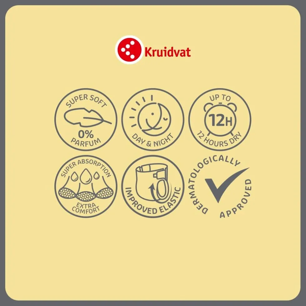 Kruidvat Maxi Maat 4 Luiers Jumbopack