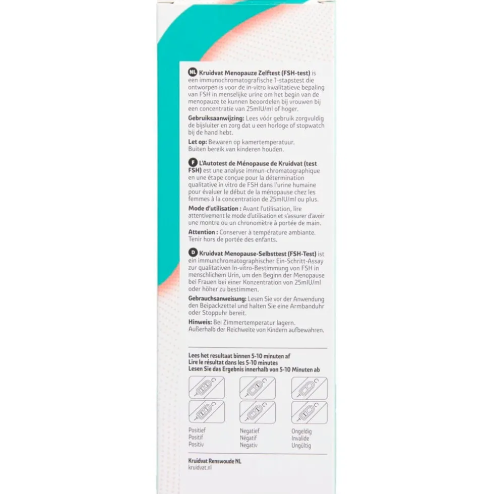 Kruidvat Menopauzetest