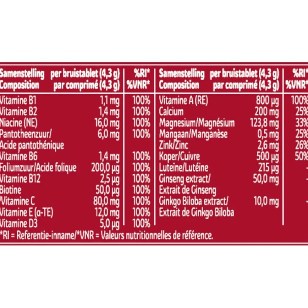 Kruidvat Multi 50+ Bruistabletten
