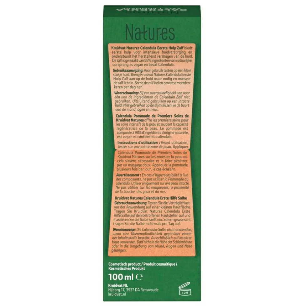 Kruidvat Natures Calendula Eerste Hulp Zalf