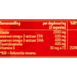 Kruidvat Omega-3 Super Visolie Capsules
