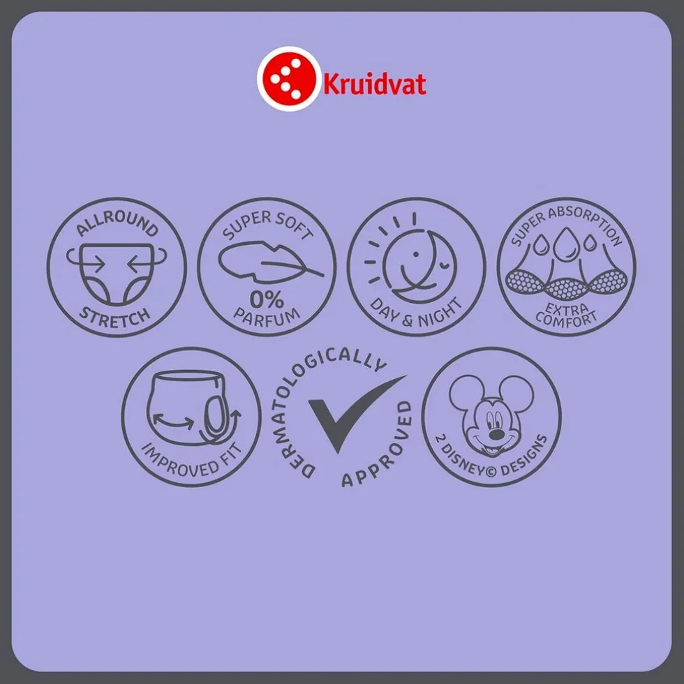 Kruidvat Pants Maat 4 Luierbroekjes Jumbopack