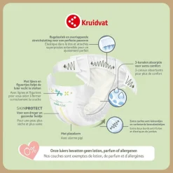 Kruidvat Pure & Soft Maat 1 Luiers Volumedoos