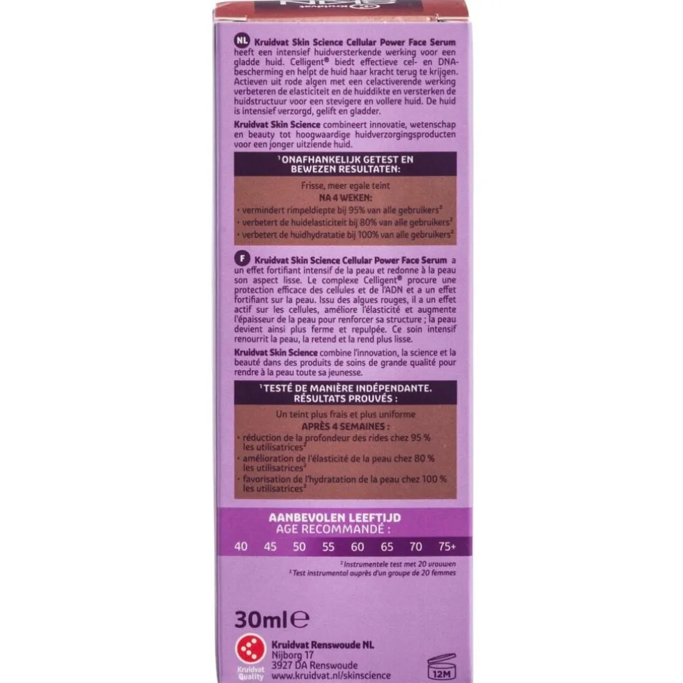Kruidvat Skin Science Cellular Power 55+ Face Serum