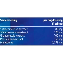 Kruidvat Slaap 3-in-1 Tabletten