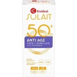 Kruidvat Solait SPF50+ Anti-Age Face Sunfluid