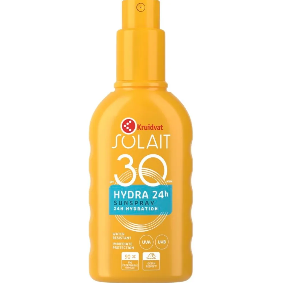 Kruidvat Solait SPF30 Hydra 24H Sunspray