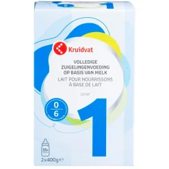 Kruidvat 1 Standaard 0-6+M Zuigelingenvoeding