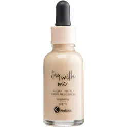 Kruidvat Stay With Me 018 C Light Natural Radiant Matte Serum Foundation