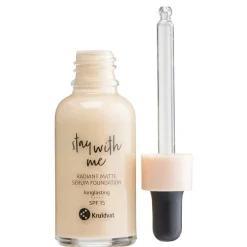 Kruidvat Stay With Me 010 W Fairy Nude Radiant Matte Serum Foundation