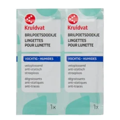 Kruidvat Vochtige Brilpoetsdoekjes