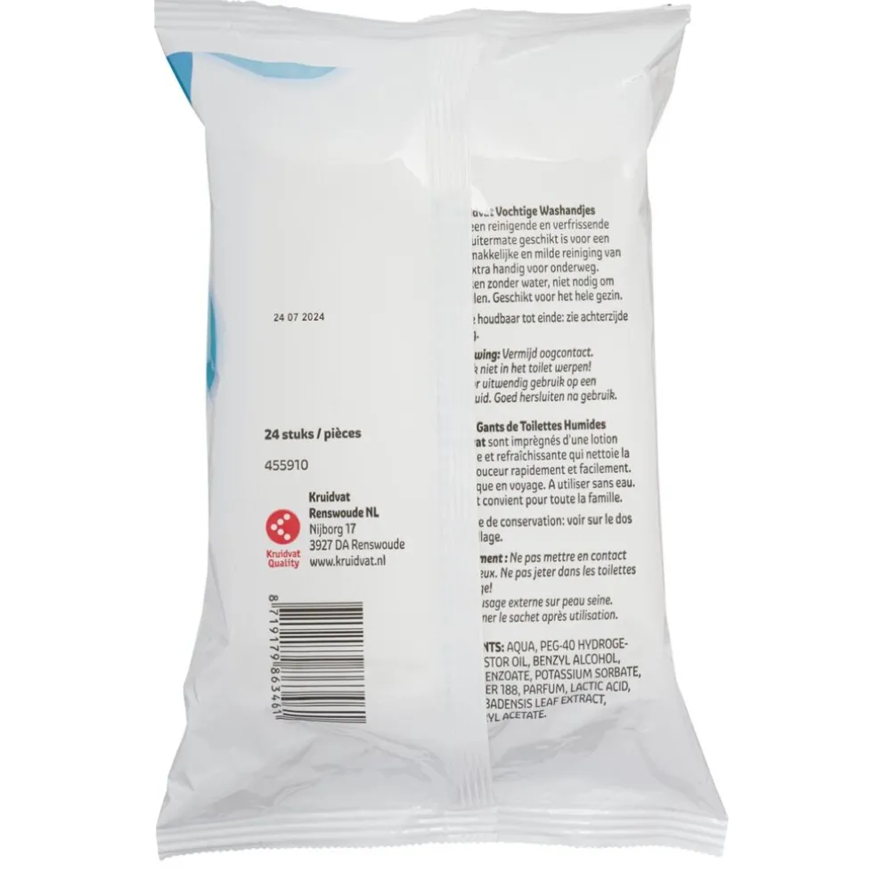 Kruidvat Vochtige Washandjes