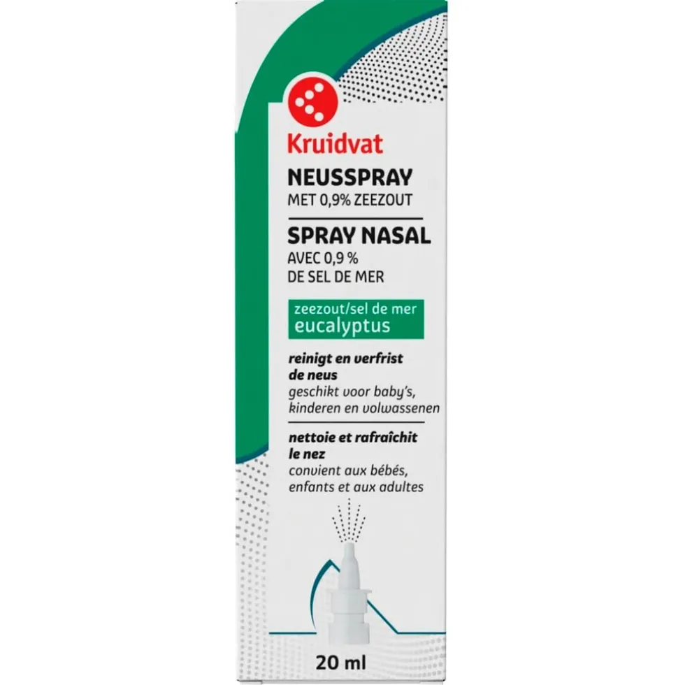 Kruidvat Zeezout & Eucalyptus Neusspray