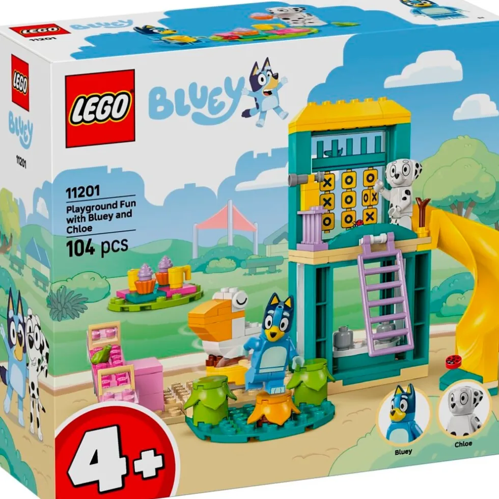 LEGO Bluey 11201 Bluey en Chloé In De Speeltuin