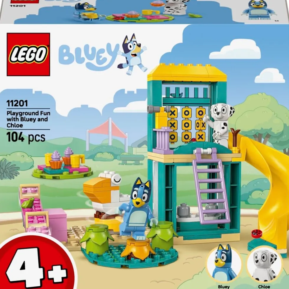 LEGO Bluey 11201 Bluey en Chloé In De Speeltuin