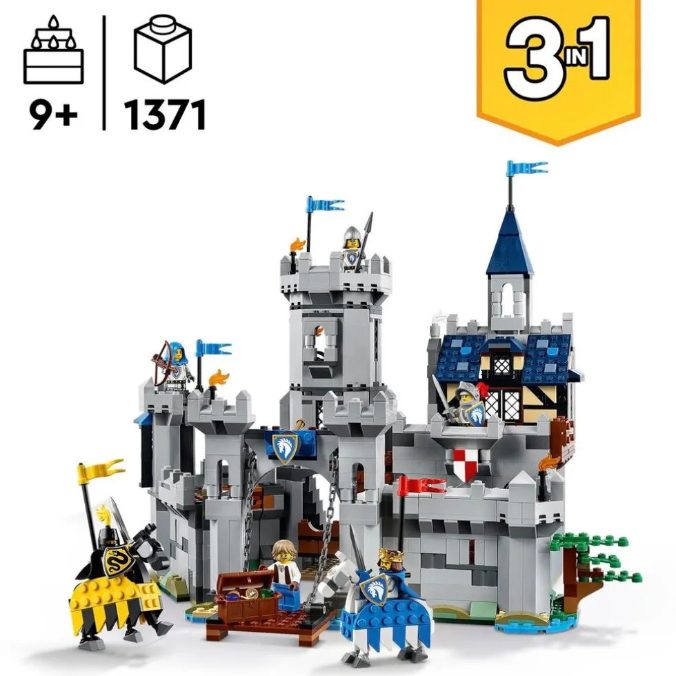 LEGO Castle 31168 Middeleeuws Kasteel met Ridder