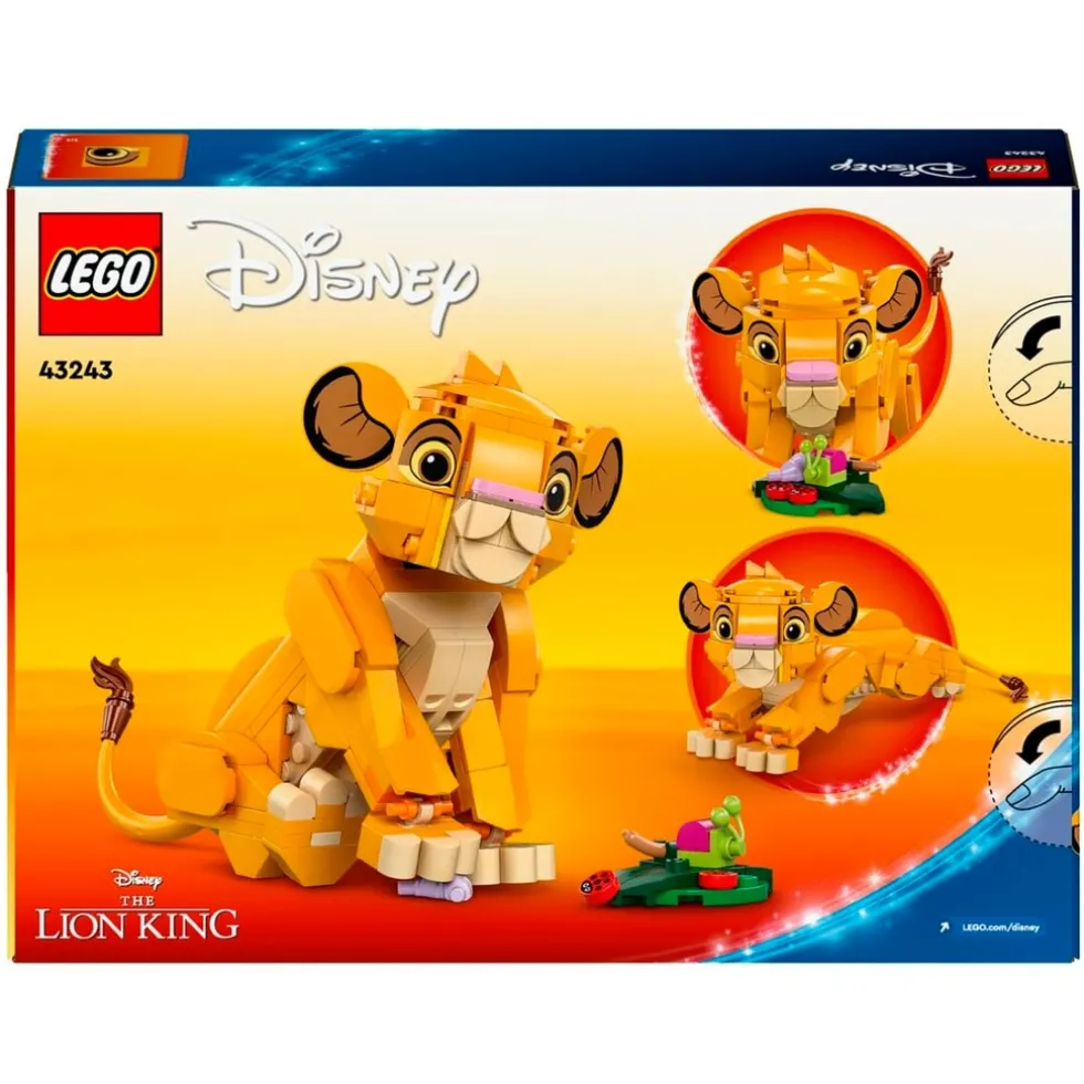 LEGO Disney 43243 Simba de Leeuwenkoning als Welp