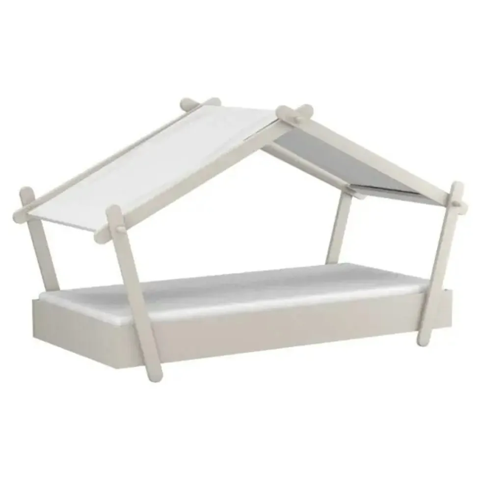 Lodge Bed 90x200 cm Licht