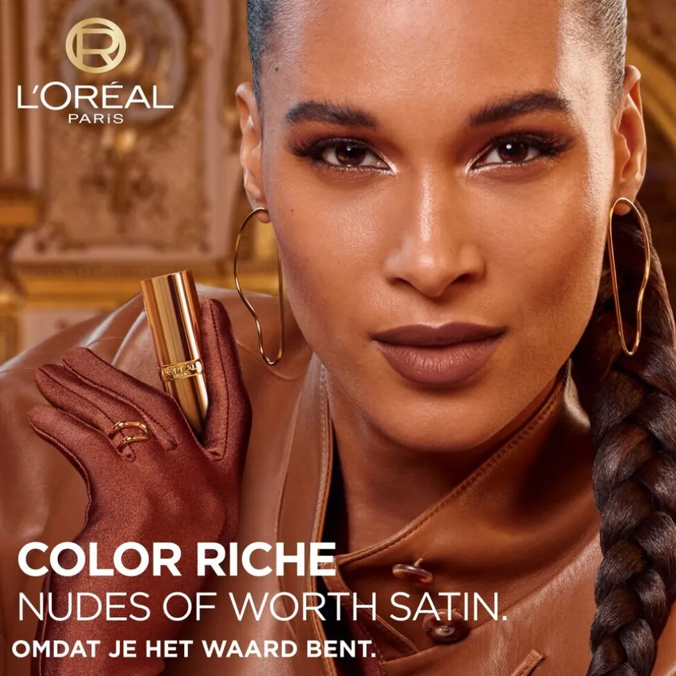 L'Oréal Paris Color Riche 601 Worth It Satin Nude Lippenstift