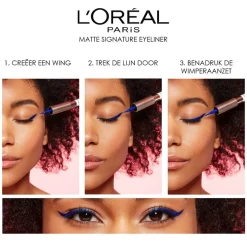 L Oréal Paris Matte Signature 01 Zwart Eyeliner
