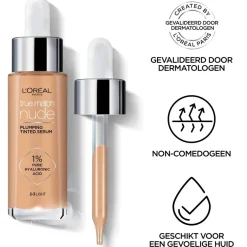 L'Oréal Paris True Match Nude 4-5 Medium Plumping Tinted Serum