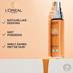 L'Oréal Paris True Match 8.W Golden Cappuccino Foundation