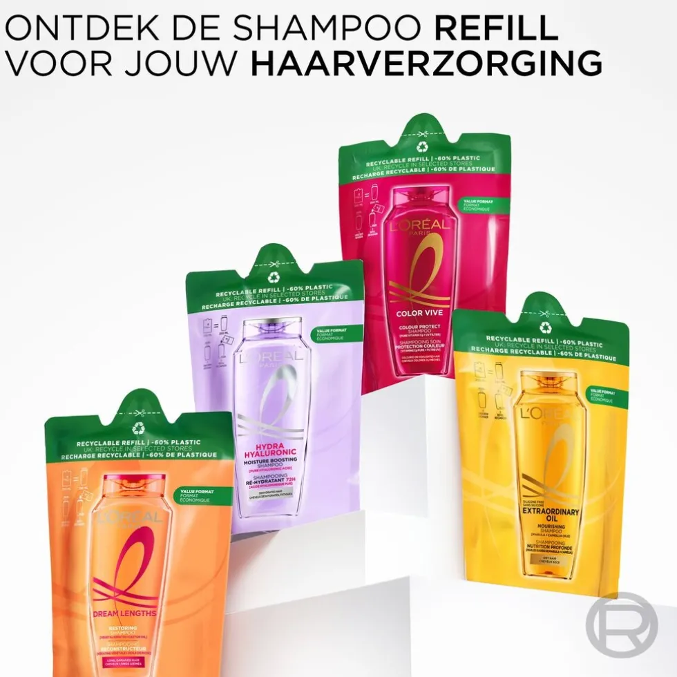 L'Oreal Paris Elvive Dream Lengths Shampoo Refill