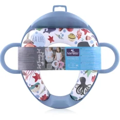 Lorelli Soft Training Seat Blue Sea Toiletverkleiner met Rugleuning