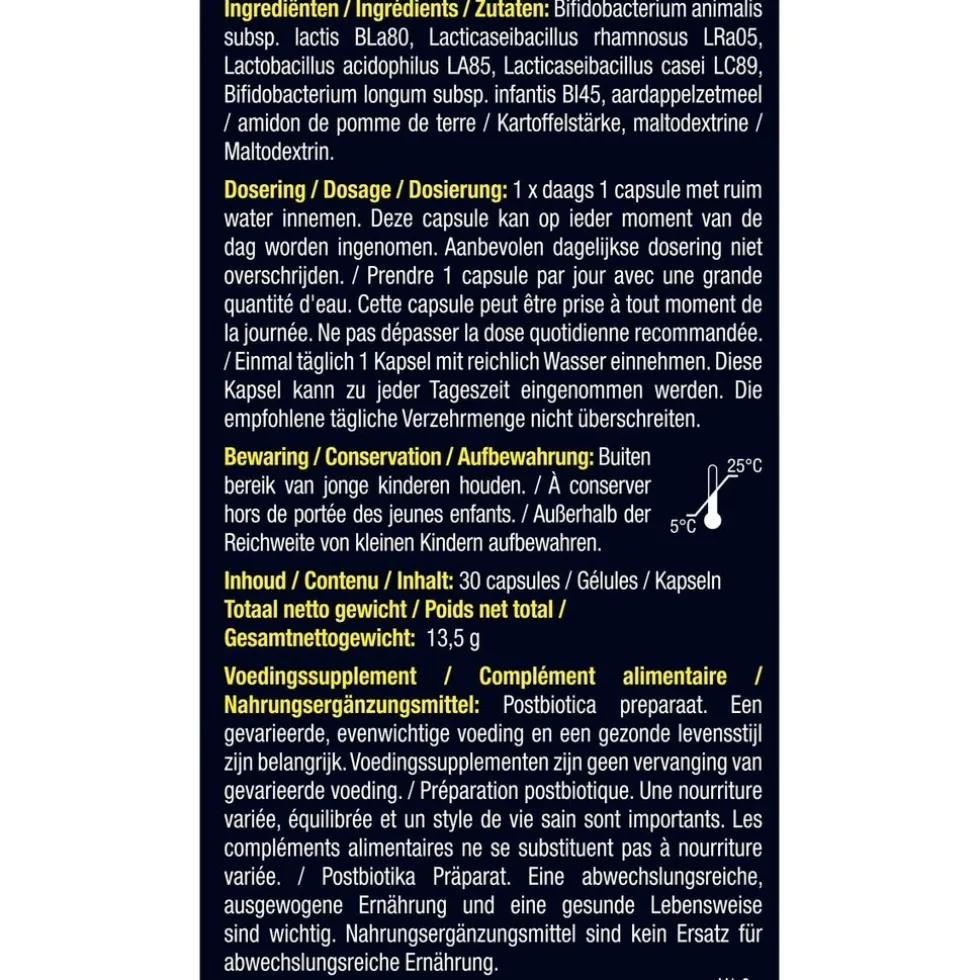 Lucovitaal Bioticomel Puur Postbiotica Capsules