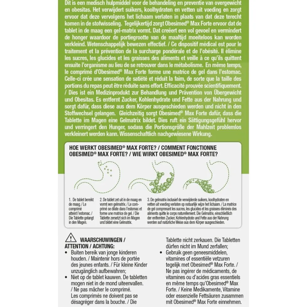 Lucovitaal Obesimed Max Forte Tabletten