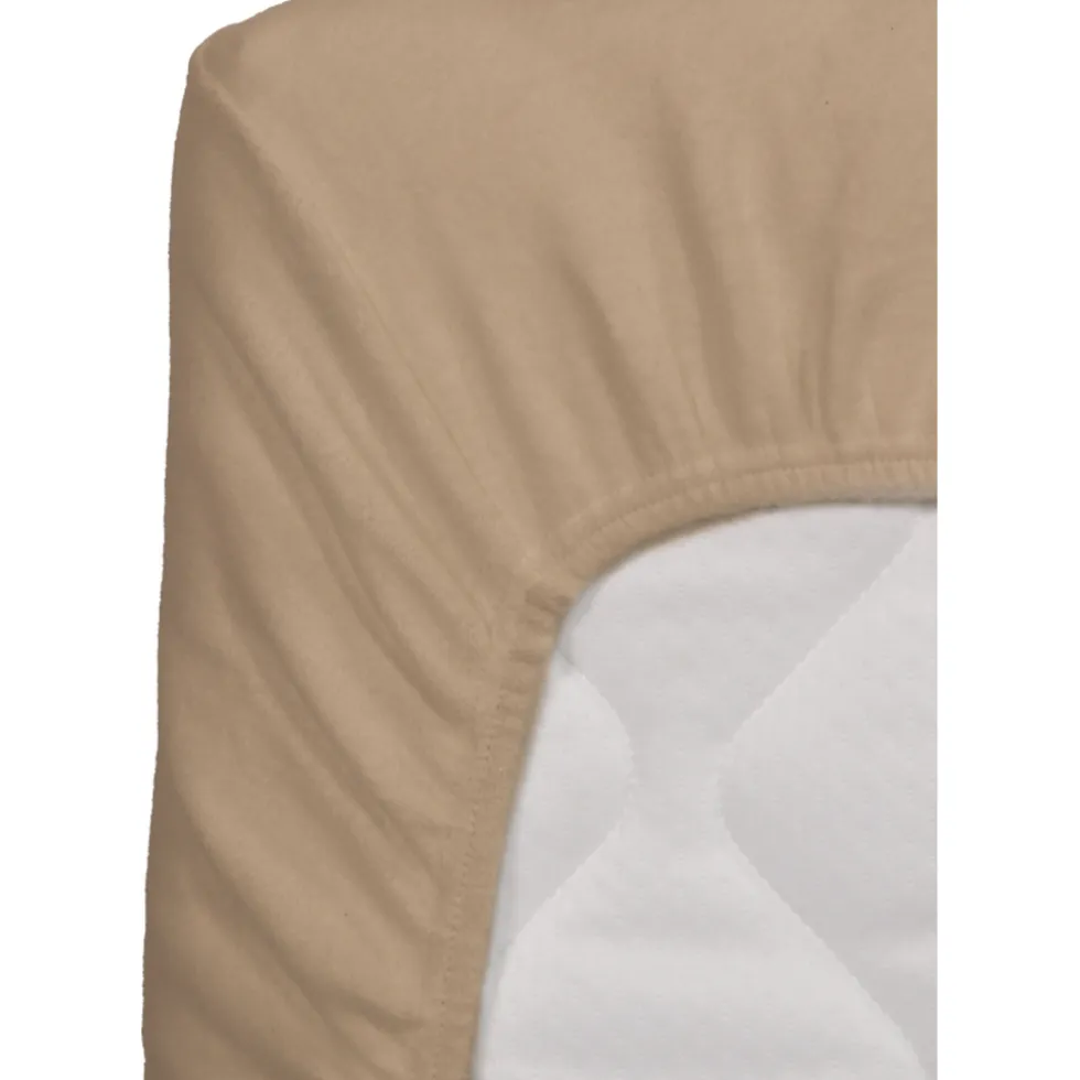 MamaLoes Molton Nougat 40 x 80 cm Wieg Hoeslaken
