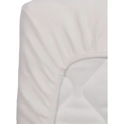 MamaLoes Molton Wit 40 x 80 cm Wieg Hoeslaken