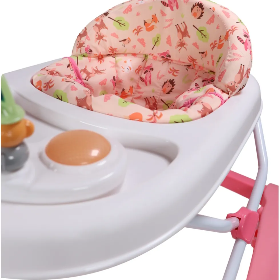 MamaLoes Evi Roze Loopstoel