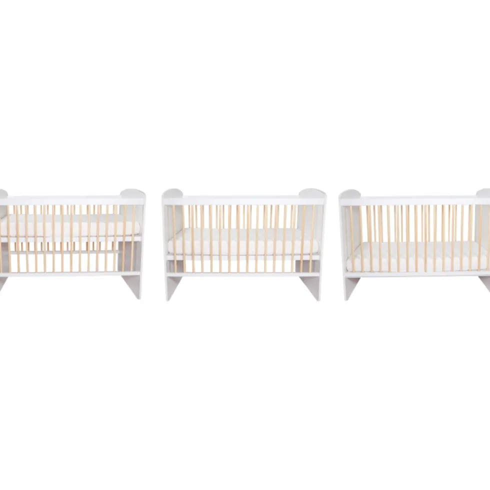 MamaLoes Ledikant Karolina Wit 60 x 120