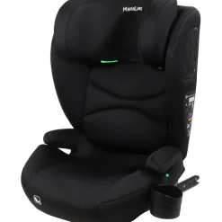 MamaLoes Liv Zwart Isofix 100-150 cm i-Size Autostoel
