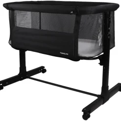 Mamaloes Noé Zwart Co-Sleeper Wieg aan Bed