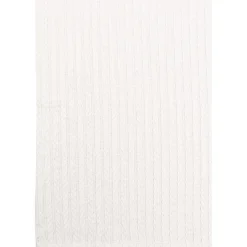 MamaLoes Off-white 100x150cm Knitted Ledikantdeken