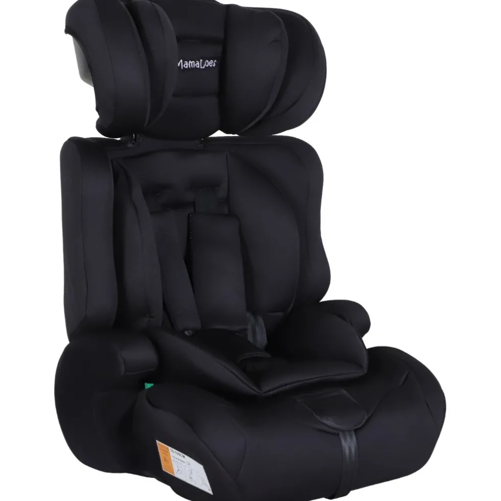 MamaLoes Saar Zwart 76-150 cm i-Size Autostoel