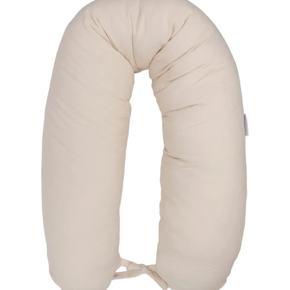 MamaLoes Soft Cotton Ecru Voedingskussen