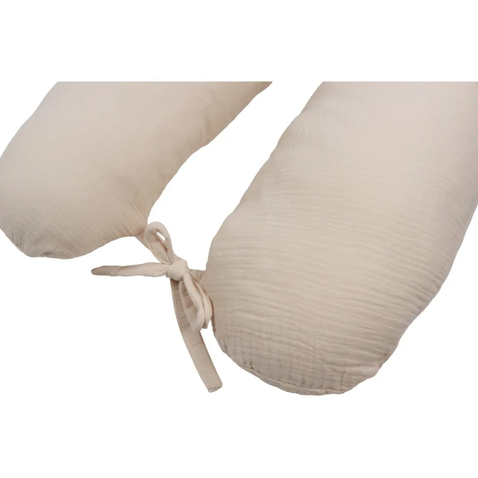 MamaLoes Soft Cotton Ecru Voedingskussen