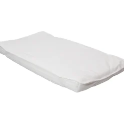 MamaLoes Wit Jersey 40 x 80 cm Waterproof Matrasbeschermer met elastieken