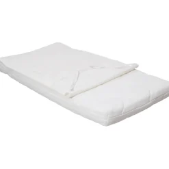 MamaLoes Wit Jersey 40 x 80 cm Waterproof Matrasbeschermer met elastieken